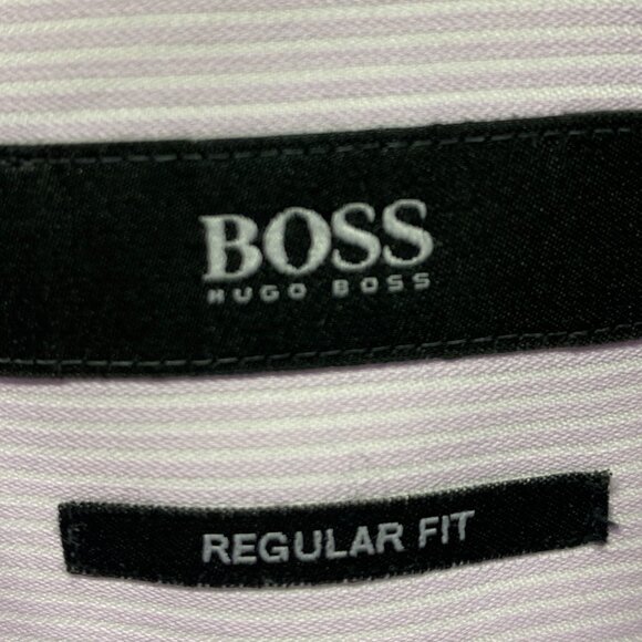 Hugo Boss Regular Fit Dress Shirt Size 16/34-35 - Picture 4 of 5